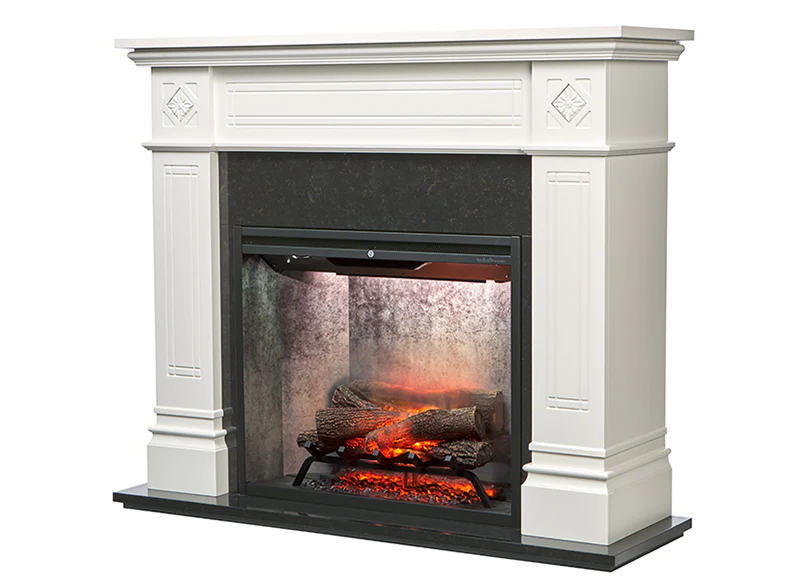 Dimplex Firebox Electric 2kW Osbourne Mantle w/ 30" Revillusion Natural White OSB20C-AU - Image 3
