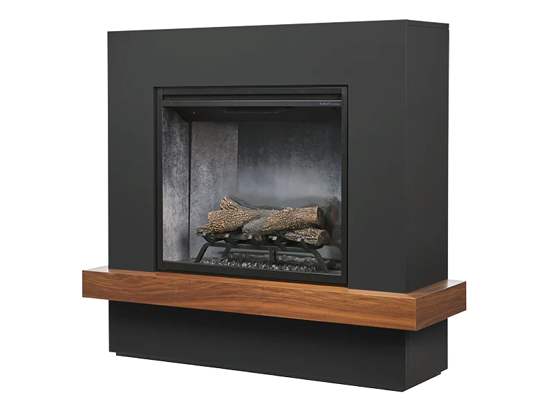 Dimplex Firebox Electric 2kW Sherwood Mantle w/ 30" Revillusion Grey & Walnut Veneer SWD20-AU - Image 3